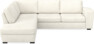 Friday - 2,5-sits soffa med divan vänster - Vit