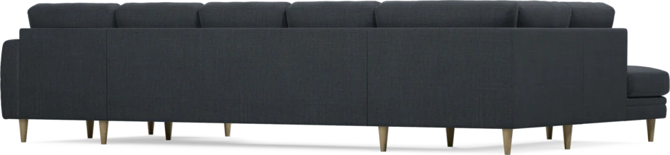 Eden - 3-sits soffa med divan vänster och schäslong höger - Blå