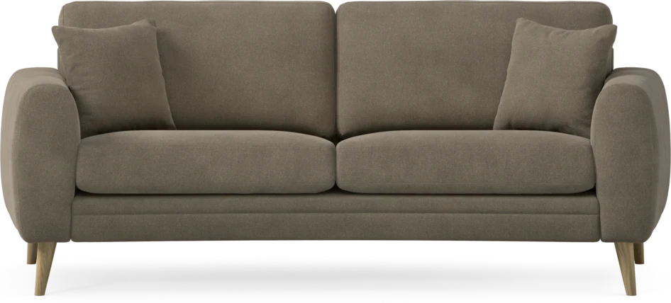 Eden - 2,5-sits soffa svängd - Beige