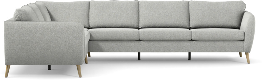 County - Hörnsoffa, 2+3-sits - Grå