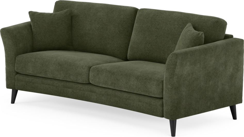 Eden - 2,5-sits soffa svängd - Grön