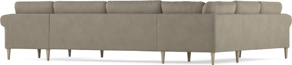 Bridge - Hörnsoffa, 2+3-sits med schäslong höger - Beige