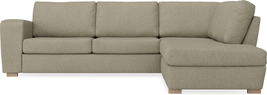 Friday - 2,5-sits soffa med divan höger - Beige