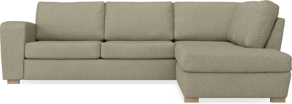 Friday - 2,5-sits soffa med divan höger - Beige