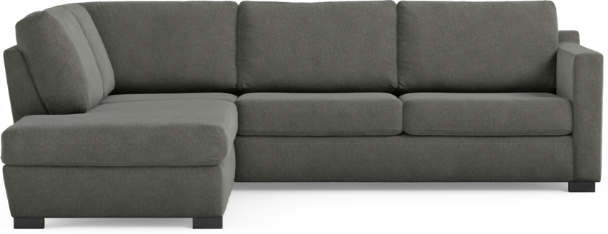 Friday - 2,5-sits soffa med divan vänster - Grå