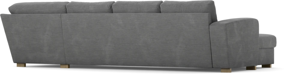 Friday - 3-sits soffa med schäslong vänster och divan höger - Grå