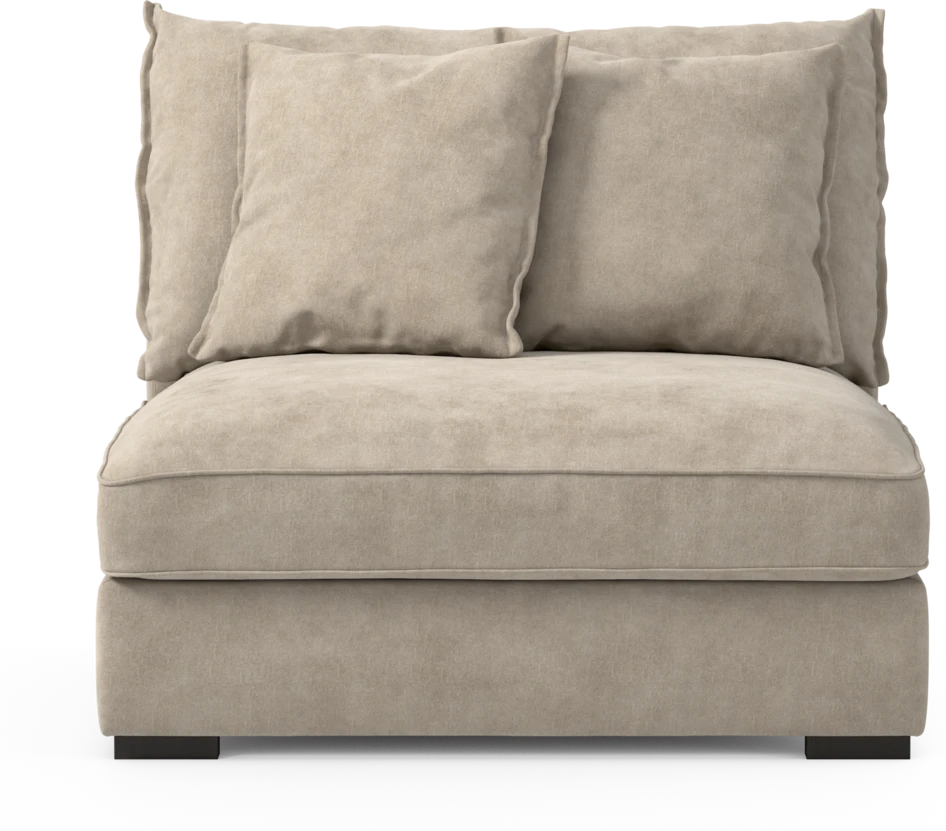 Rossi - 1,5-sits utan armstöd - Beige