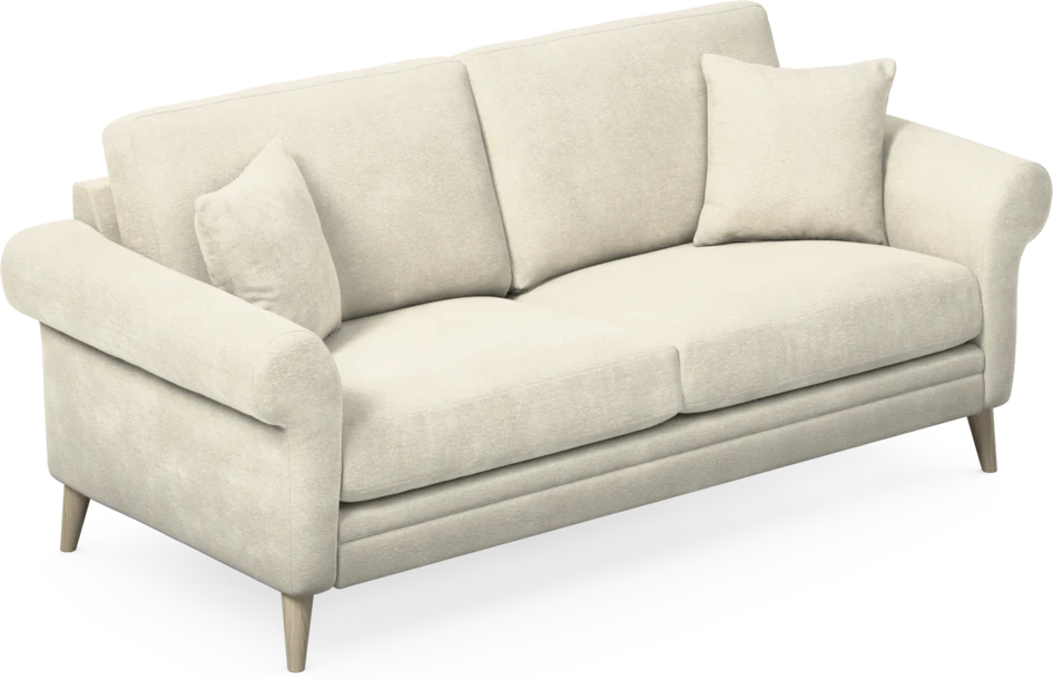 Eden - 2,5-sits soffa - Vit