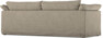 Cherrie - 3-sits soffa med kappa - Beige