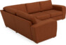 Friday - Hörnsoffa, 1,5+2,5-sits - Orange