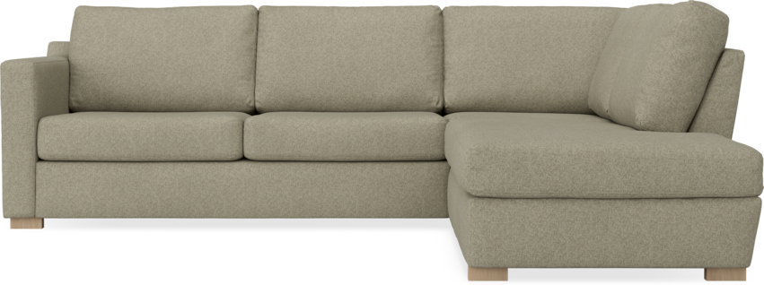 Friday - 2,5-sits soffa med divan höger - Beige