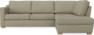 Friday - 2,5-sits soffa med divan höger - Beige