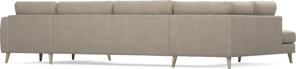 Bridge - 3-sits soffa med divan vänster och schäslong höger - Beige