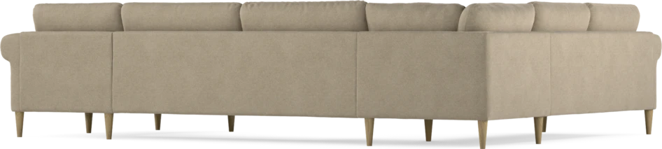 Bridge - Hörnsoffa, 2+3-sits med schäslong höger - Beige