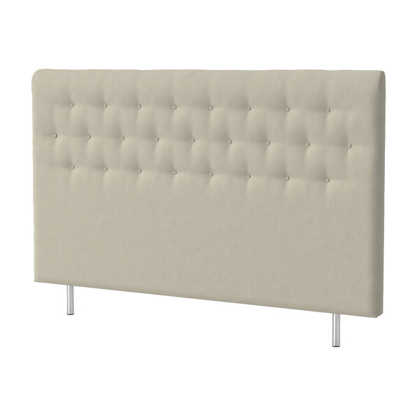 Roma pikerad - Sänggavel, 80-210 cm - Beige