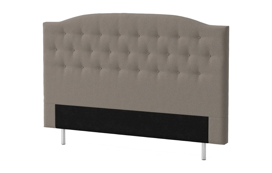 Roma välvd - Sänggavel, 80-210 cm - Brun