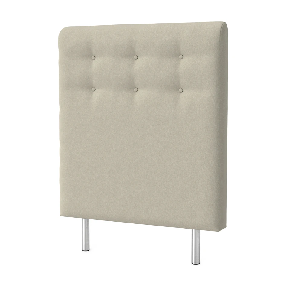 Roma pikerad - Sänggavel, B 80-140 cm - Beige