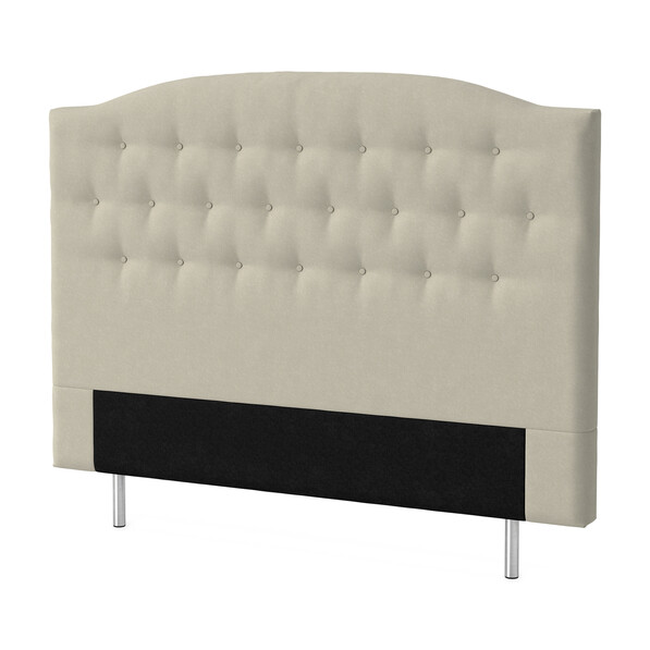 Roma välvd - Sänggavel, 80-210 cm - Beige