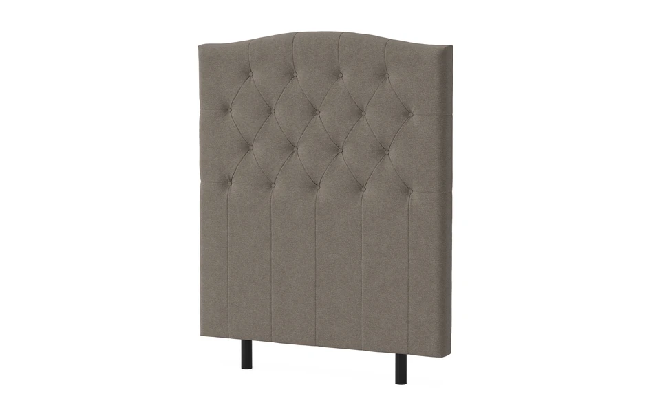 Energy Välvd - Sänggavel, 90-210 cm - Brun