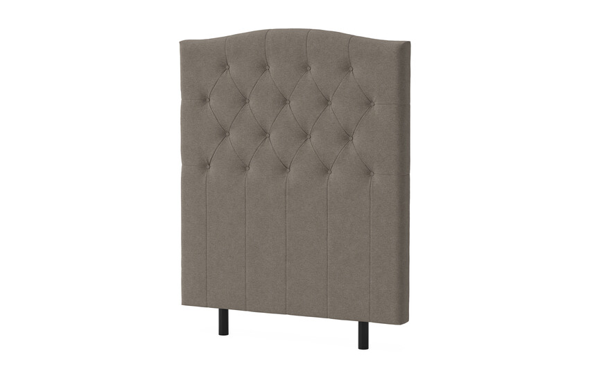 Energy Välvd - Sänggavel, 90-210 cm - Brun