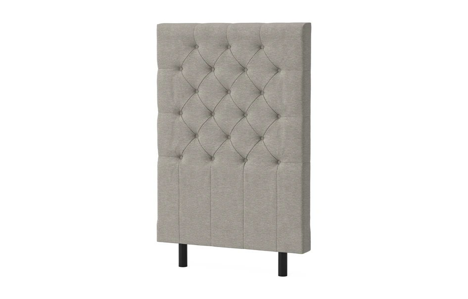 Energy Pikerad - Sänggavel, 90-210 cm - Beige