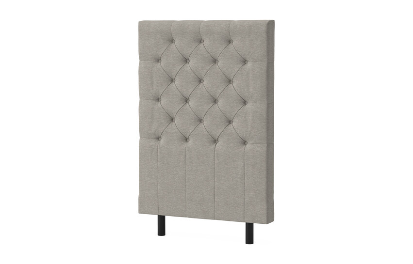 Energy Pikerad - Sänggavel, 90-210 cm - Beige