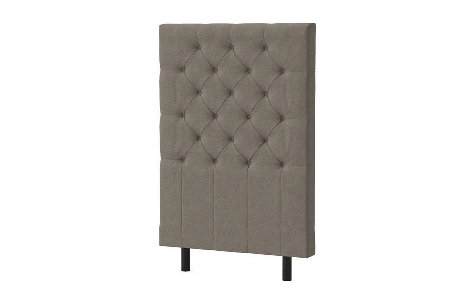 Energy Pikerad - Sänggavel, 90-210 cm - Brun