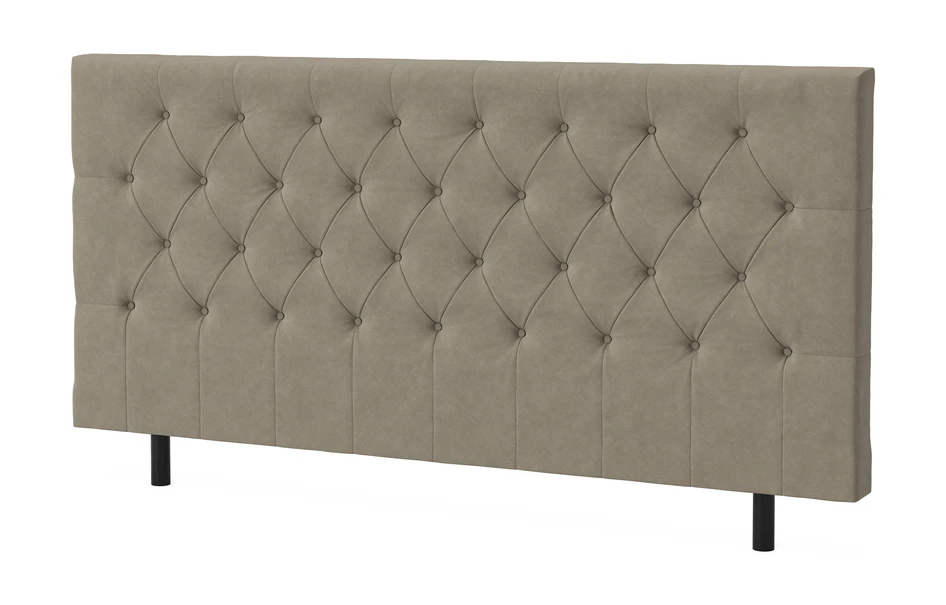 Energy Pikerad - sänggavel låg, 90-210 cm - Brun