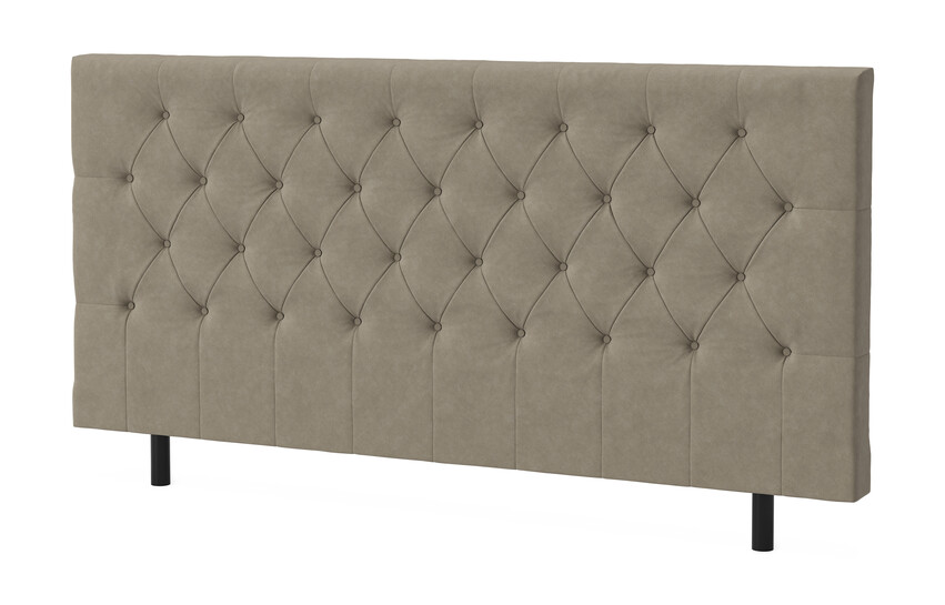 Energy Pikerad - sänggavel låg, 90-210 cm - Brun