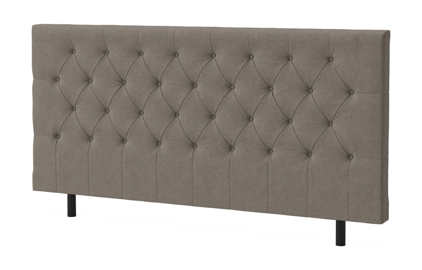 Energy Pikerad - sänggavel låg, 90-210 cm - Brun