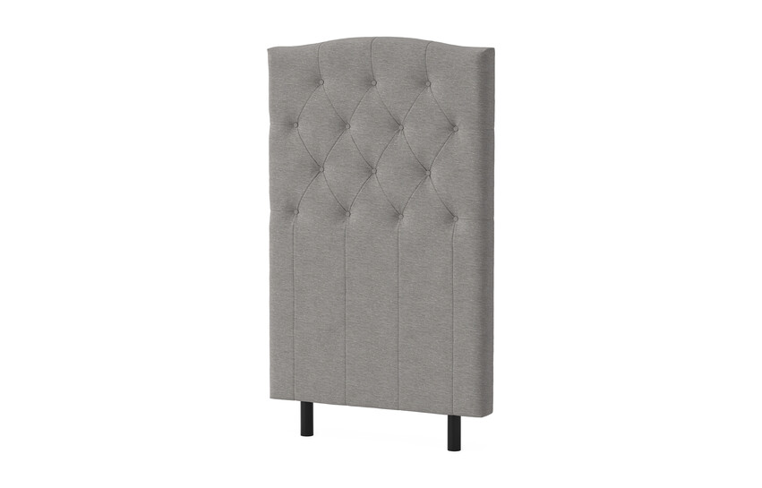 Energy Välvd - Sänggavel, 90-210 cm - Grå