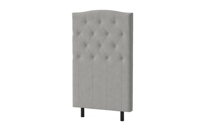 Energy Välvd - Sänggavel, 90-210 cm - Grå