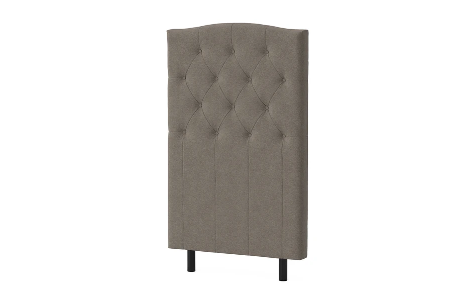 Energy Välvd - Sänggavel, 90-210 cm - Brun