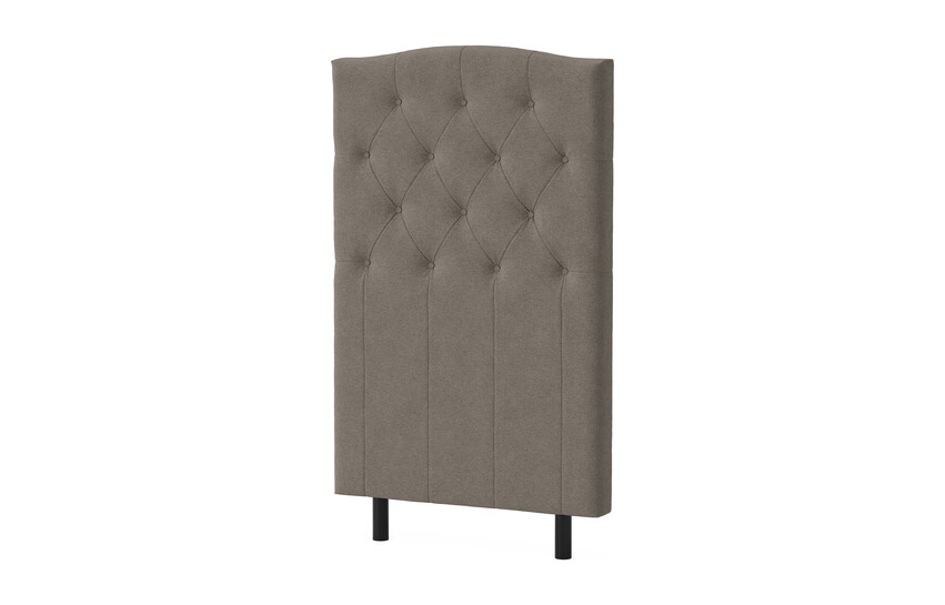 Energy Välvd - Sänggavel, 90-210 cm - Brun
