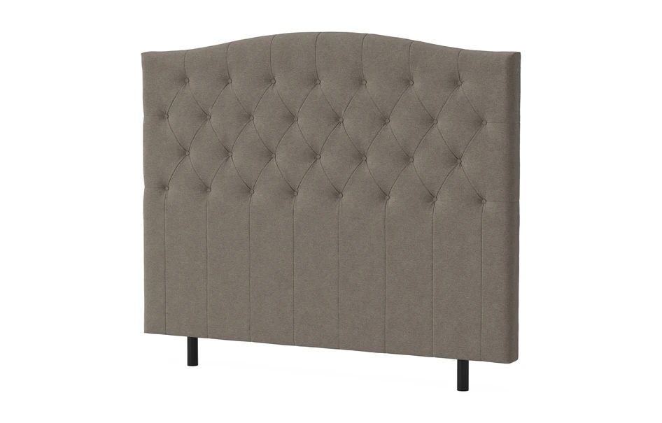 Energy Välvd - Sänggavel, 90-210 cm - Brun