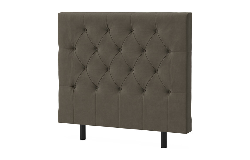 Energy Pikerad, låg - sänggavel låg, 90-210 cm - Brun