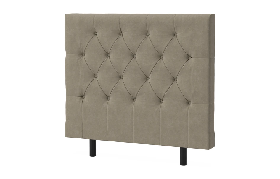 Energy Pikerad, låg - sänggavel låg, 90-210 cm - Brun