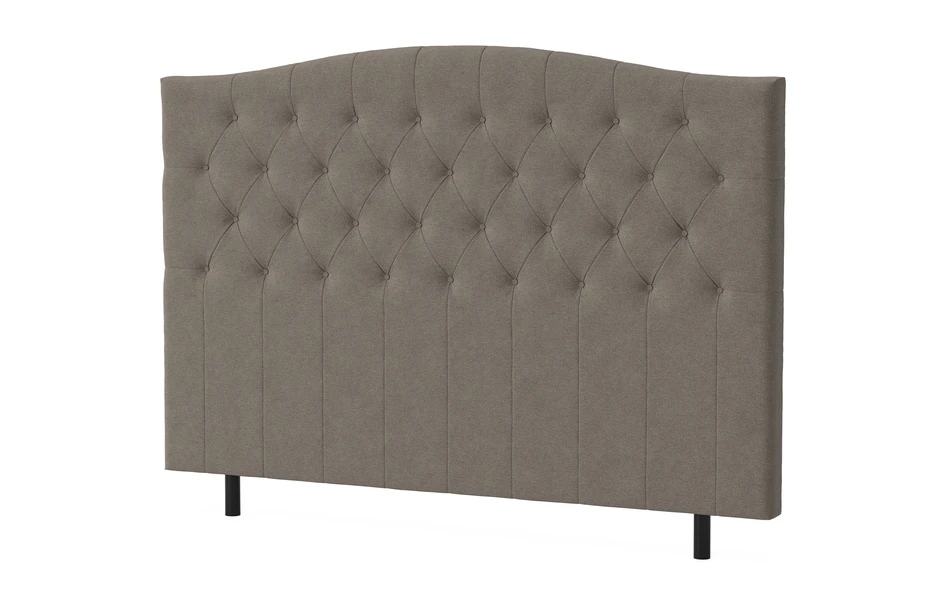 Energy Välvd - Sänggavel, 90-210 cm - Brun