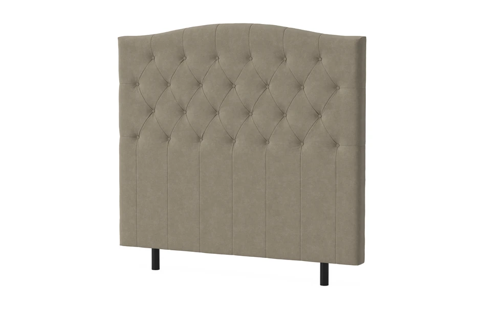 Energy Välvd - Sänggavel, 90-210 cm - Brun