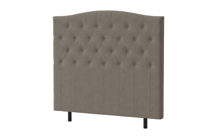 Energy Välvd - Sänggavel, 90-210 cm - Brun