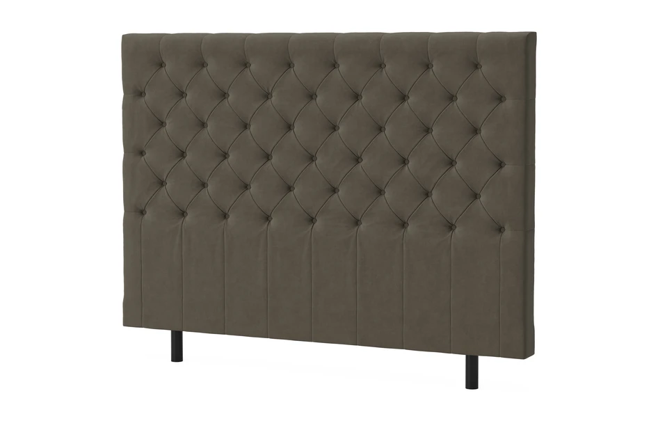 Energy Pikerad - Sänggavel, 90-210 cm - Brun