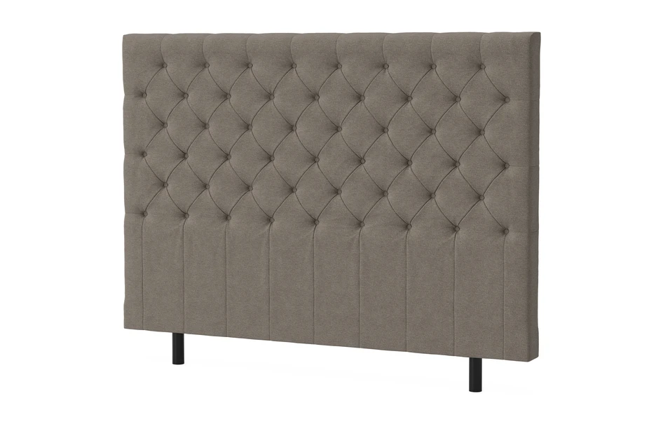 Energy Pikerad - Sänggavel, 90-210 cm - Brun