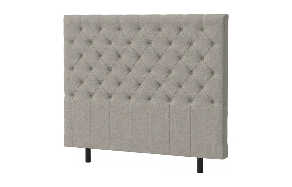 Energy Pikerad - Sänggavel, 90-210 cm - Beige