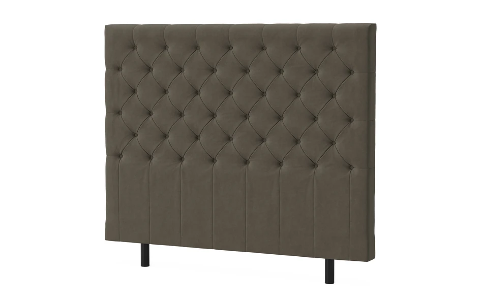 Energy Pikerad - Sänggavel, 90-210 cm - Brun