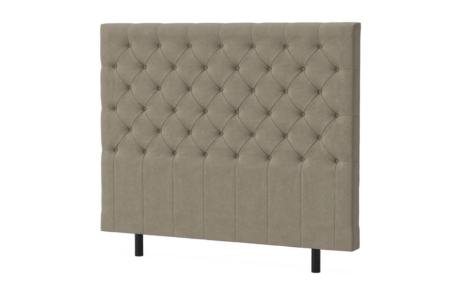 Energy Pikerad - Sänggavel, 90-210 cm - Brun