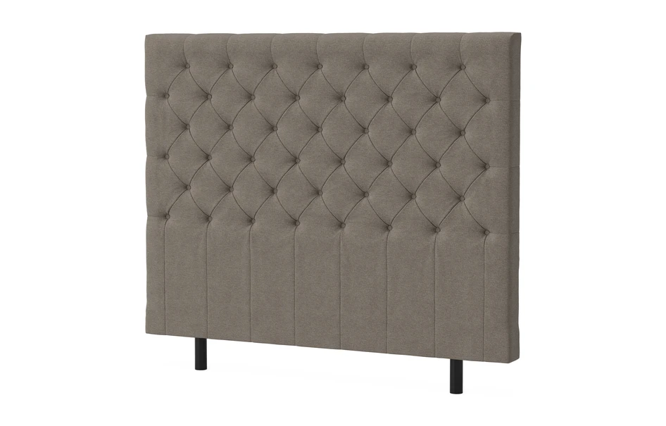 Energy Pikerad - Sänggavel, 90-210 cm - Brun