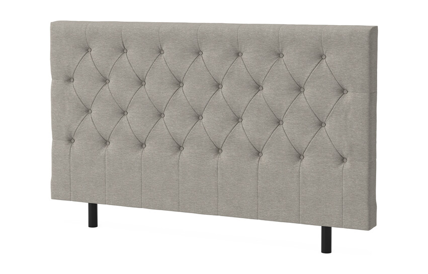 Energy Pikerad - sänggavel låg, 90-210 cm - Beige