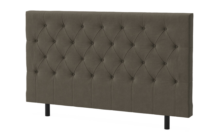 Energy Pikerad - sänggavel låg, 90-210 cm - Brun