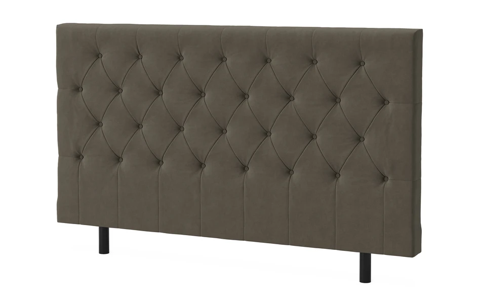Energy Pikerad - sänggavel låg, 90-210 cm - Brun