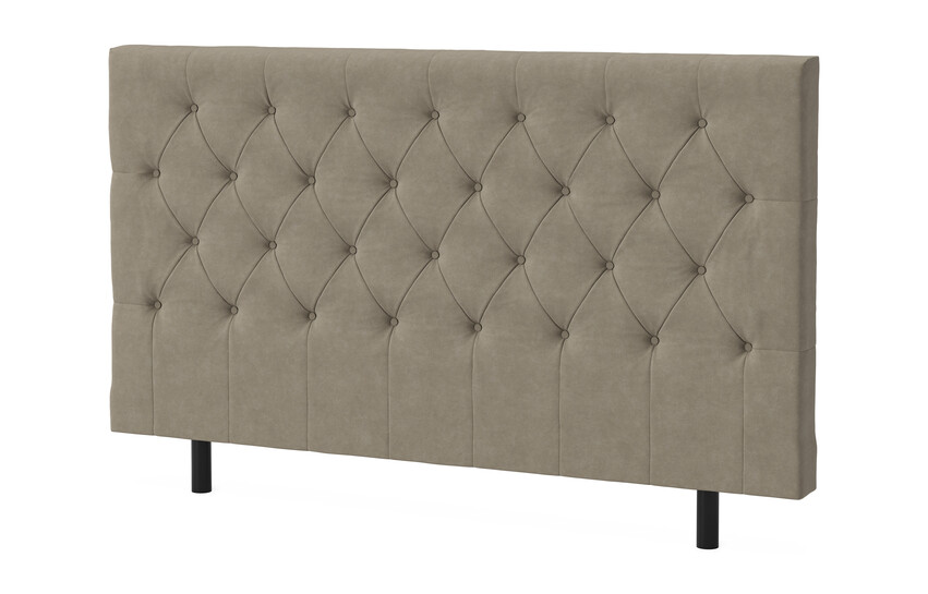 Energy Pikerad - sänggavel låg, 90-210 cm - Brun